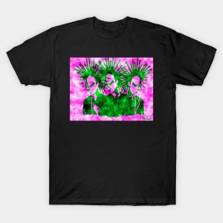 Punk Gang Special Pink by Blackout Design T-Shirt